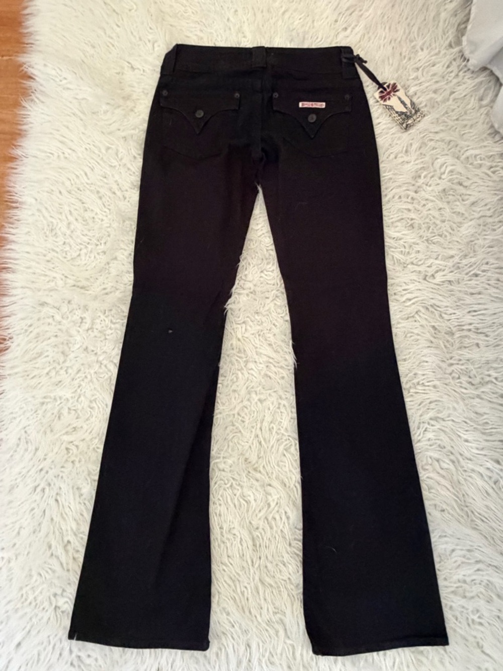 Hudson Jeans Black Flare Leg Jeans size 26